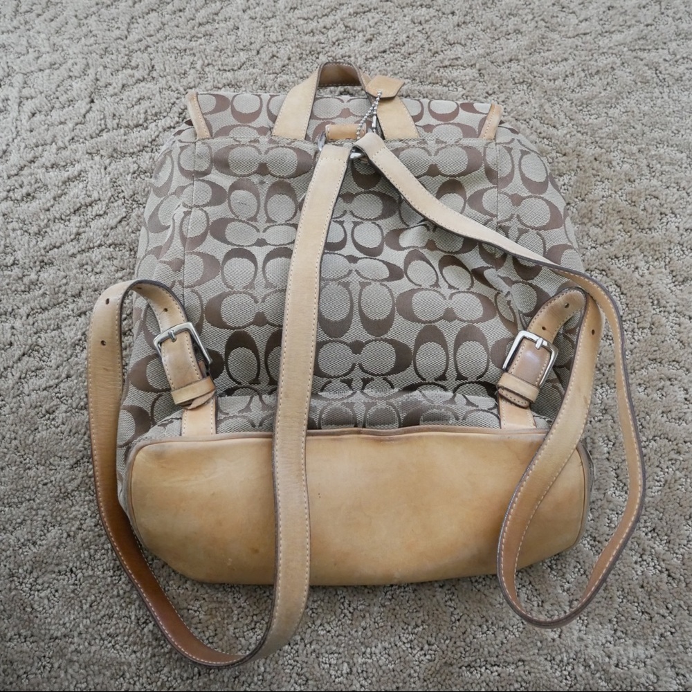 Vintage Coach Backpack - Picture 2 of 5